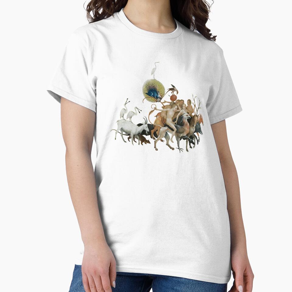 Hieronymus Bosch Garden of Earthly Delights by elinaarbidane