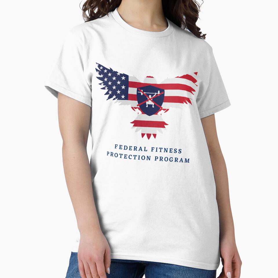 Federal Fitness Protection Program Funny Graphic by CardsandCanvas