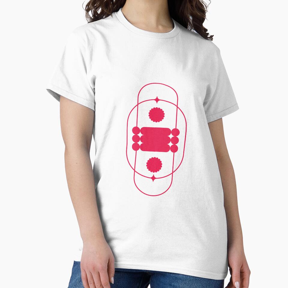 Modern vibrant abstract geometric design by ZION BLOOM