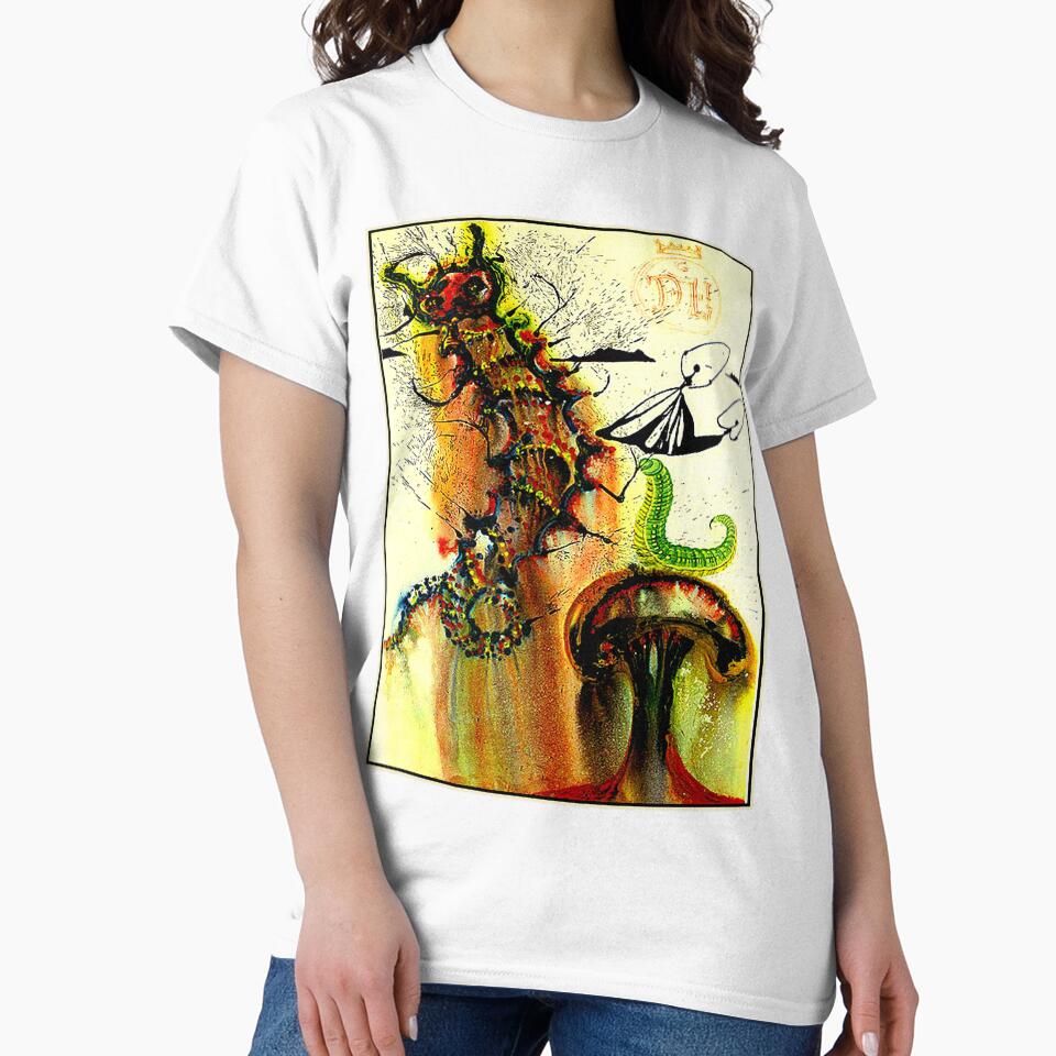 ALICE IN WONDERLAND : Vintage 1969 Caterpillar Print by posterbobs