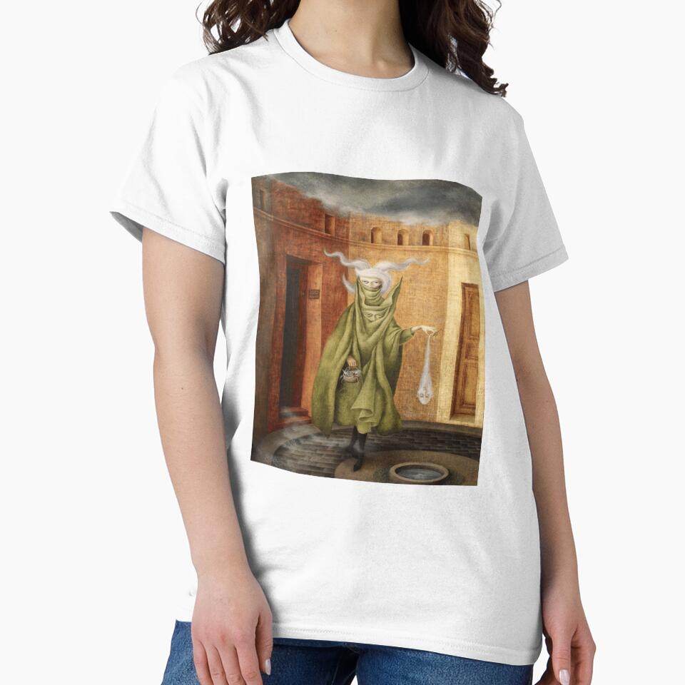 Remedios Varo - Leaving the Psychologists Office 1961 by Vitage-Art45