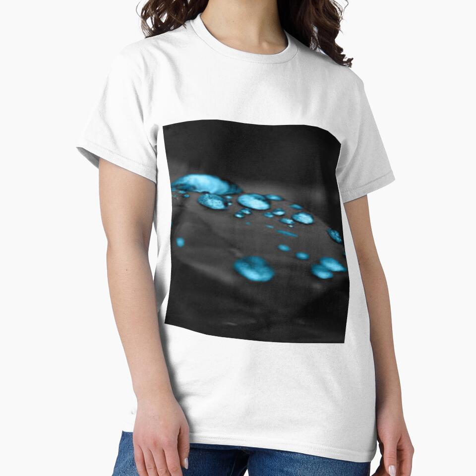 Blue Drops Of water Design by Sameer Shrivastava