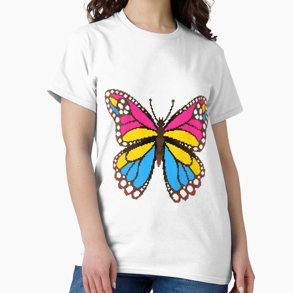 Pan Pride Butterfly by MetallicWings15