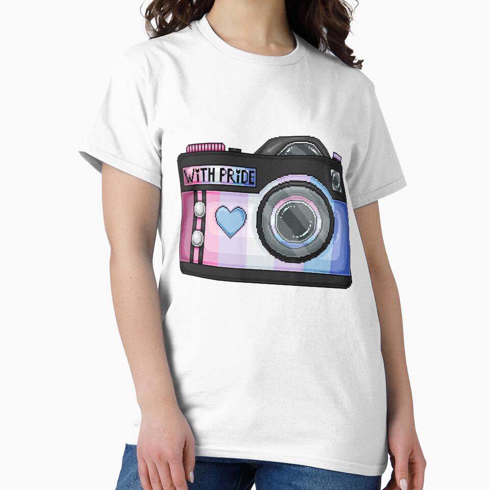 Bigender Pride Pixel Camera by MetallicWings15
