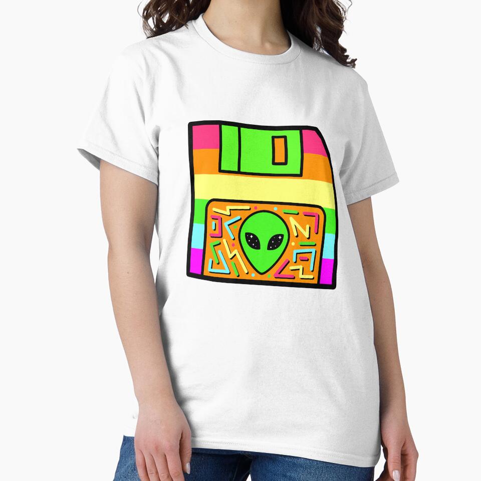 Alien Malware Floppy Disk by 90sAlien