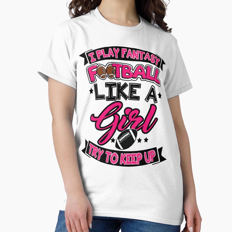 Fantasy Football Champion Tshirt Girl League Legend Mom by DSWShirts