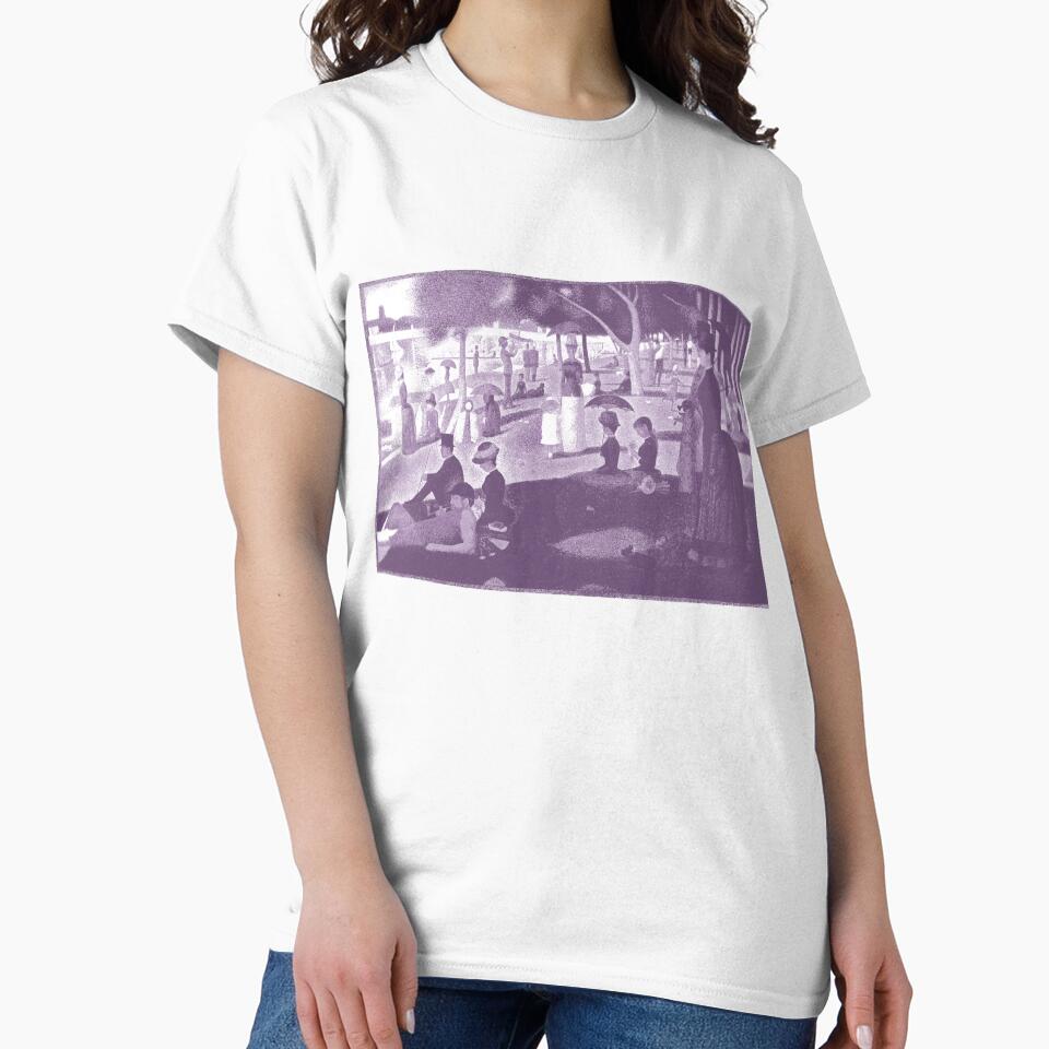 Purple Seurat by dlpalmer
