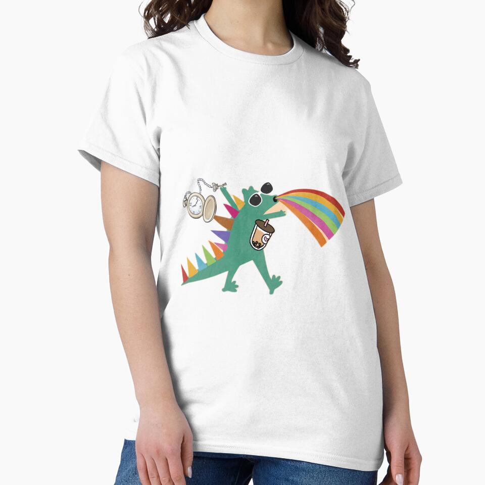 Stylish dragon sticker by KRVC Studio