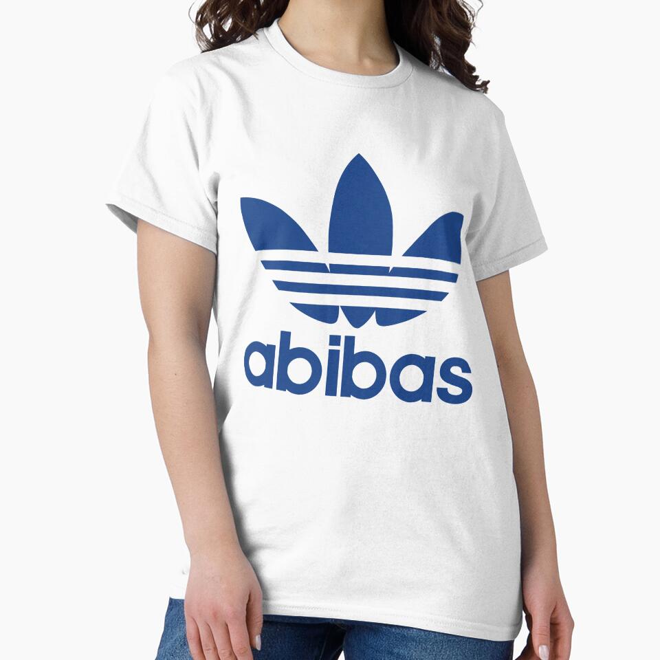 Funny abibas Logo Collection Dark Blue by Shop_SWANDERS