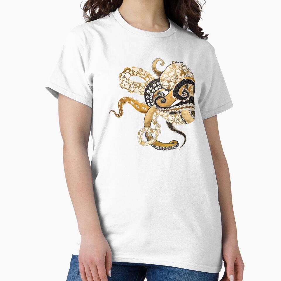 Metallic Octopus by spacefrogdesign