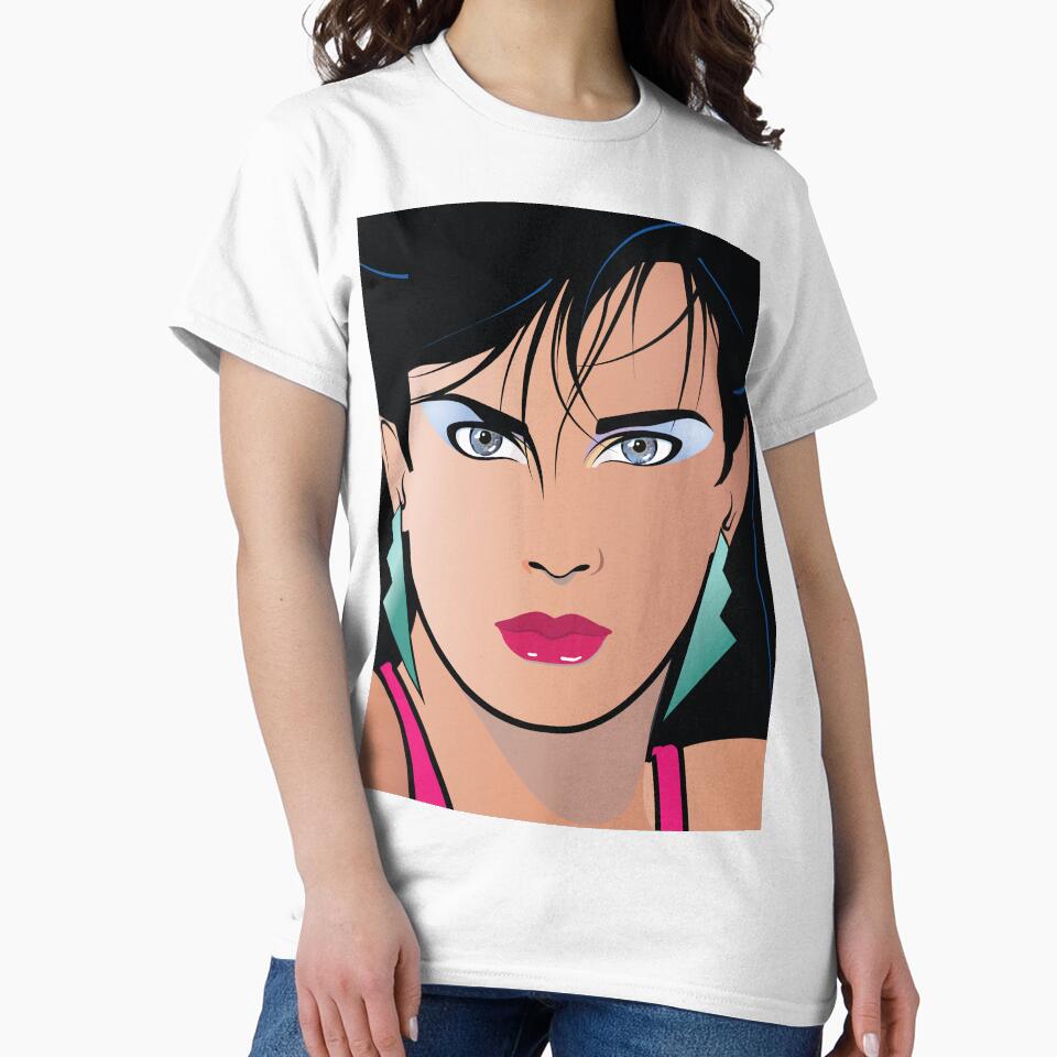 Pop Art Beautiful Woman Popart Portrait of Veronica by Frank Schuster
