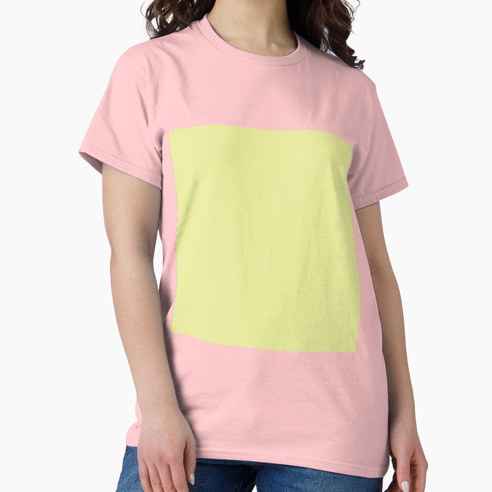 Plain Solid Color Light Green Yellow 2 by mimihuang creations