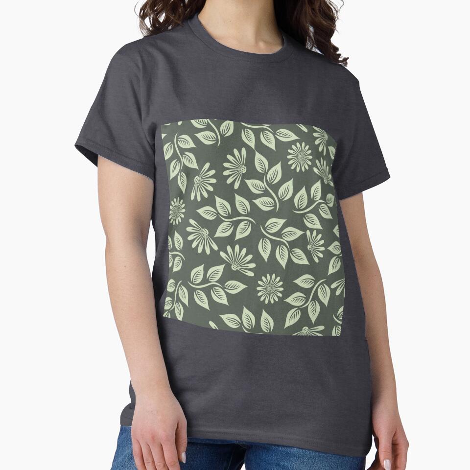 Gray Floral by Jujuzinha21