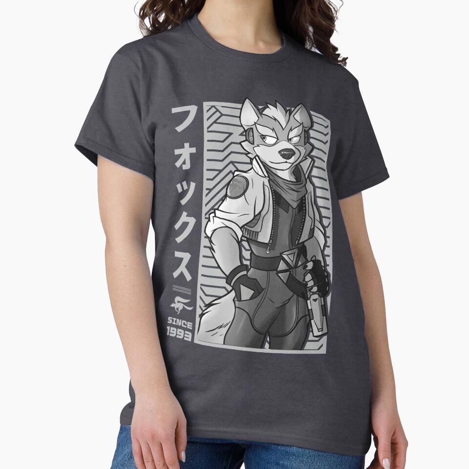 Star Fox Fox McCloud  Shirt Design by Bradon Ortiz