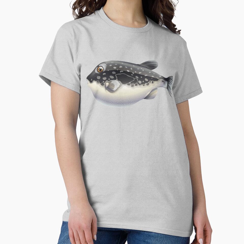 Funny Fish Pattern, Cute Fish Sweatshirt by Ristinga