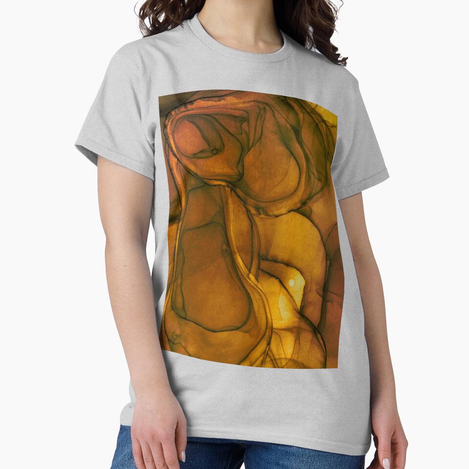 Abstract liquid art alcohol ink, liquid marble art design, abstract marble art, liquid art, brown watercolor by ZeinabTaha