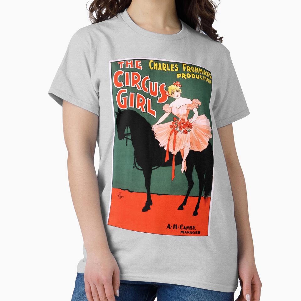 THE CIRCUS GIRL Performance Promotion American Vintage Theater by retroposters