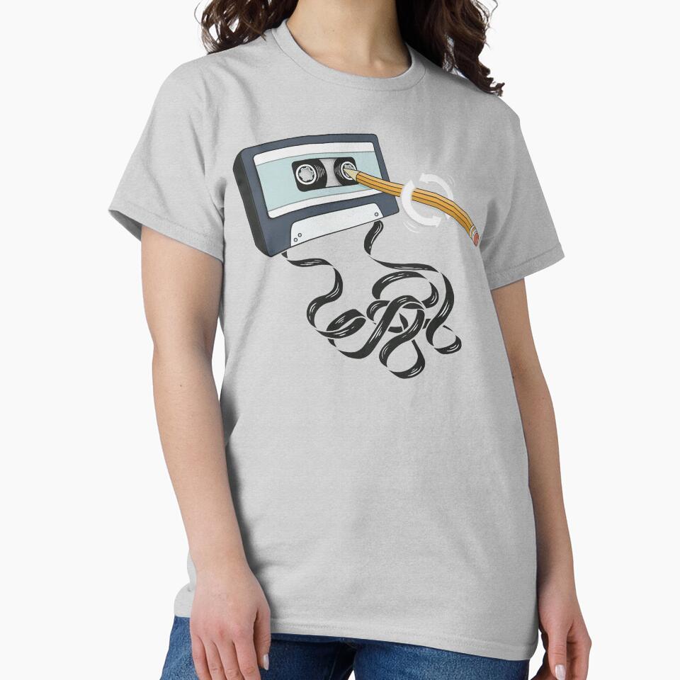 Back in the Day, Retro 80's Cassette Tape by BootsBoots