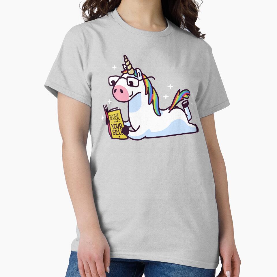 Unicorn Believe in Yourself Magically Fabulous II by vomaria