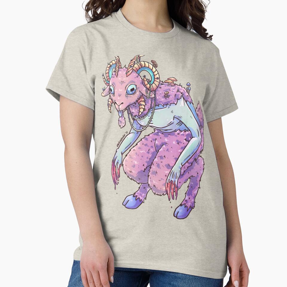 Pastel Goatman by MedussaSolar