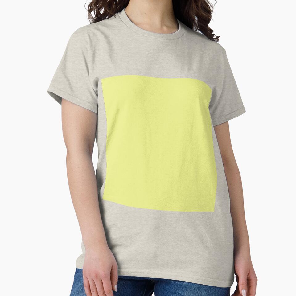 Plain Solid Color Light Green Yellow 3 by mimihuang creations