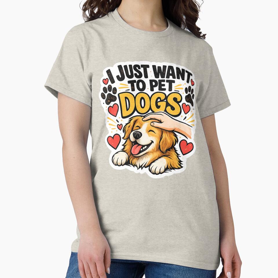 Cute Dog Lover Sticker Funny Pet Dogs Quote Design by InjeyArt