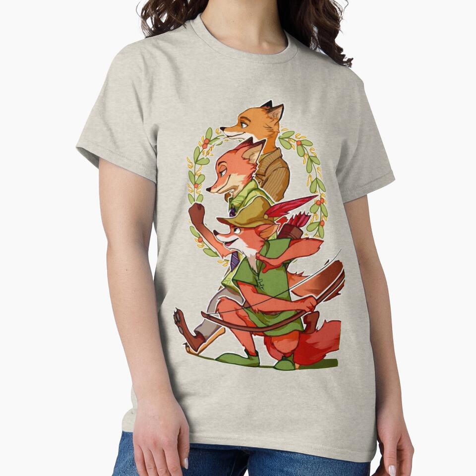 Robin Hood fox cartoon by Sovik Goswami