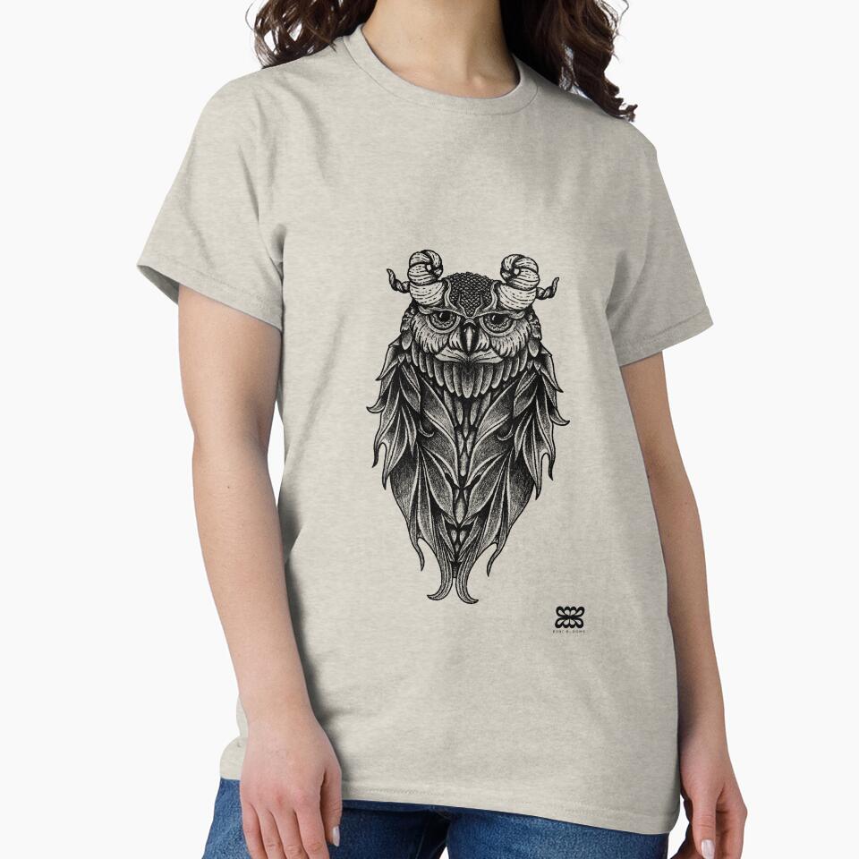 The Great Horn Owl by BibiBlooms