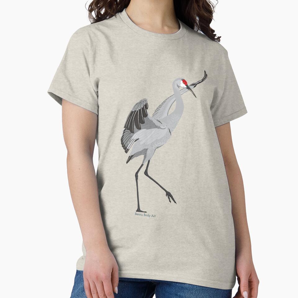 Sandhill Crane by BennuBirdy