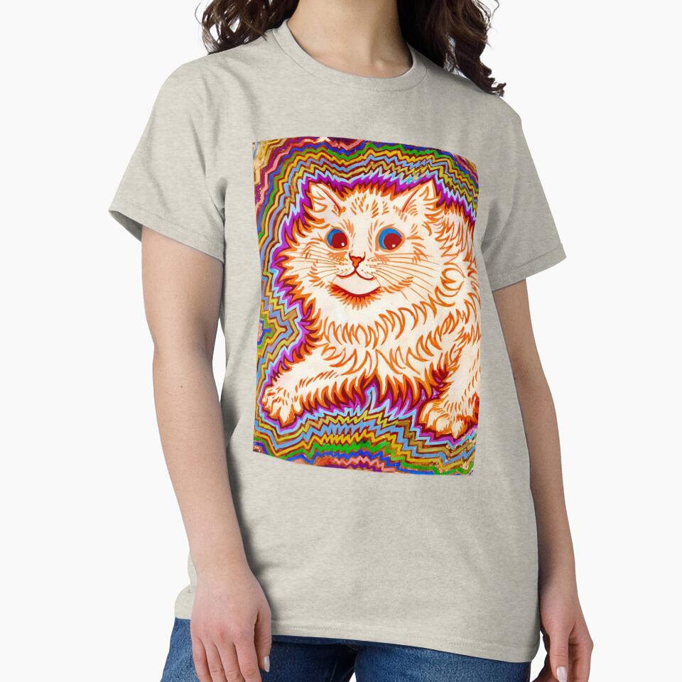Kaleidoscope Cats III by Louis Wain by WonderweissStudio
