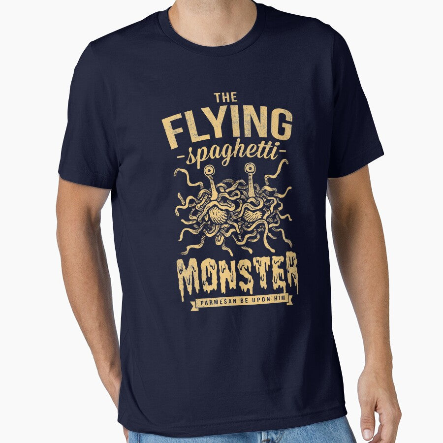 The Flying Spaghetti Monster (dark) by pastafarian