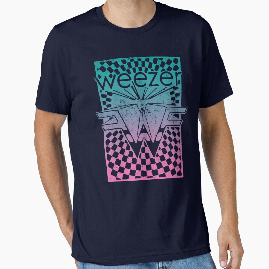 Checkered Weezer Poster (aged) by ElChadino's