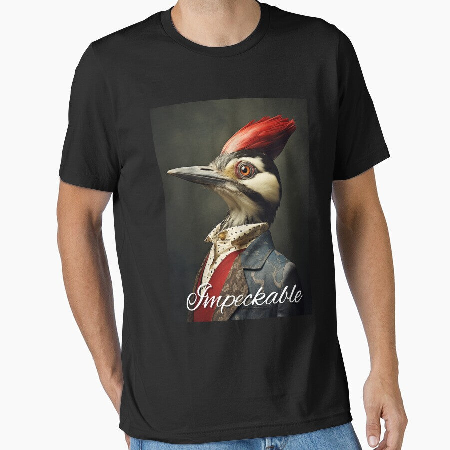 Impeckable Funny Woodpecker Bird Pun by AerinDigital