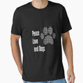 peace and love dogs , Dog Lover by JUSTBEELEGANT
