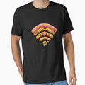 Pizza Wifi - Funny Geek Computer Food by PrintPress