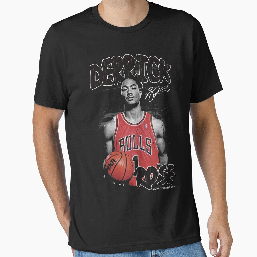 Derrick Rose Vintage Retro Bootleg by EnergyStrike26
