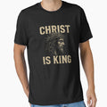 Christ is King | Christian Metal Grunge Streetwear Fashion | Faith Based Apparel by Blood Washed Apparel