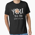 You. Yes, You. Good Morning. The direct message perfectly combines morning humor with a clean, minimalist look. by Creative-Sanc