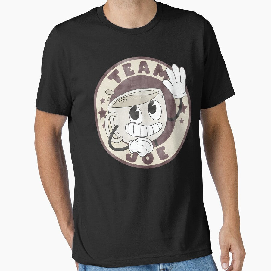 Team. Joe C.artoon Coffee Badge by MaddysoOliphant