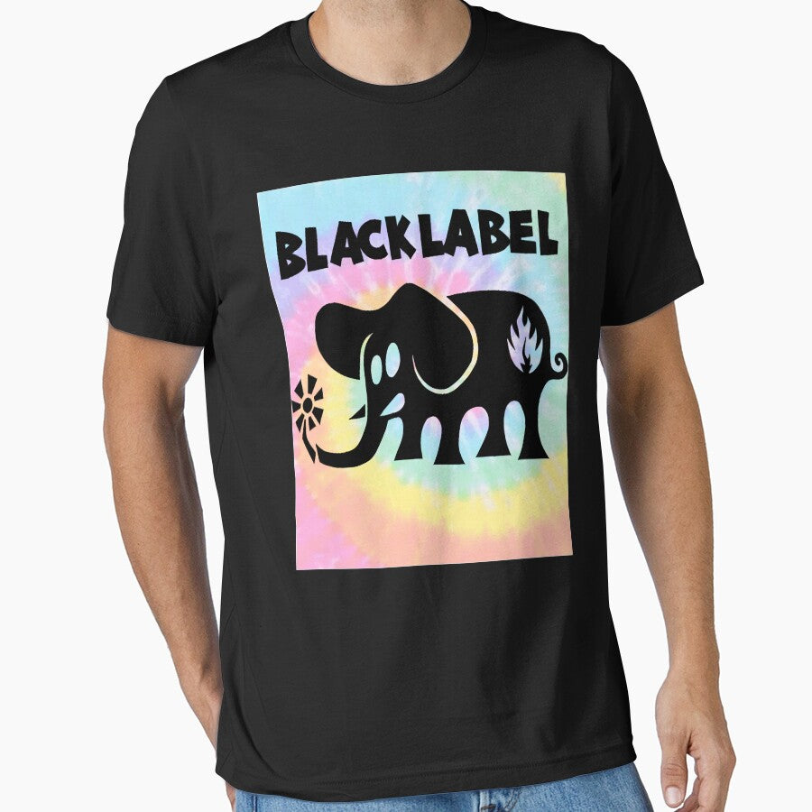 Blacks Labels Elephant Colorfuls Skateboards For Men Women by MOHAMED FRASER