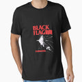 Black Flag - Damaged Premium T-Shirt by KathleenLoprich