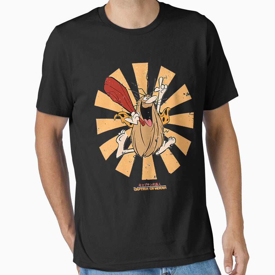 CAPTAIN CAVEMANS RETRO JAPANESE by DavidFulk