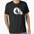 Funny Rabbit shadow hand shadow puppets bunny figure pop art by LaundryFactory