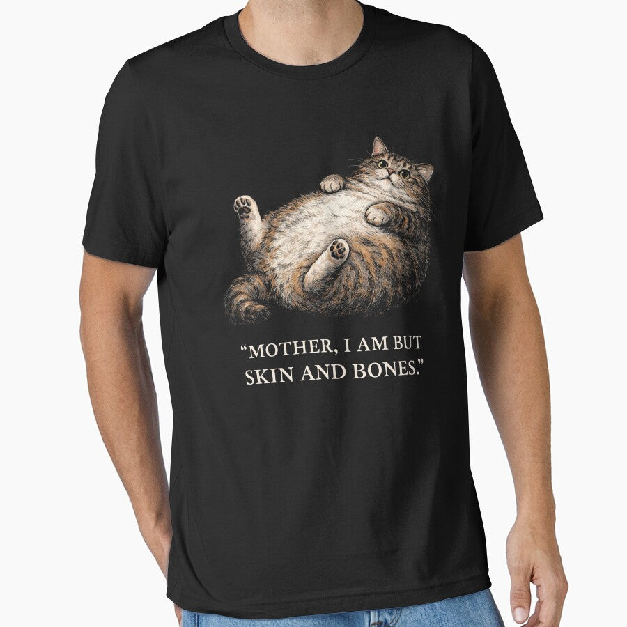 Mother I Am But Skin And Bones fat cat by Kladhadredo