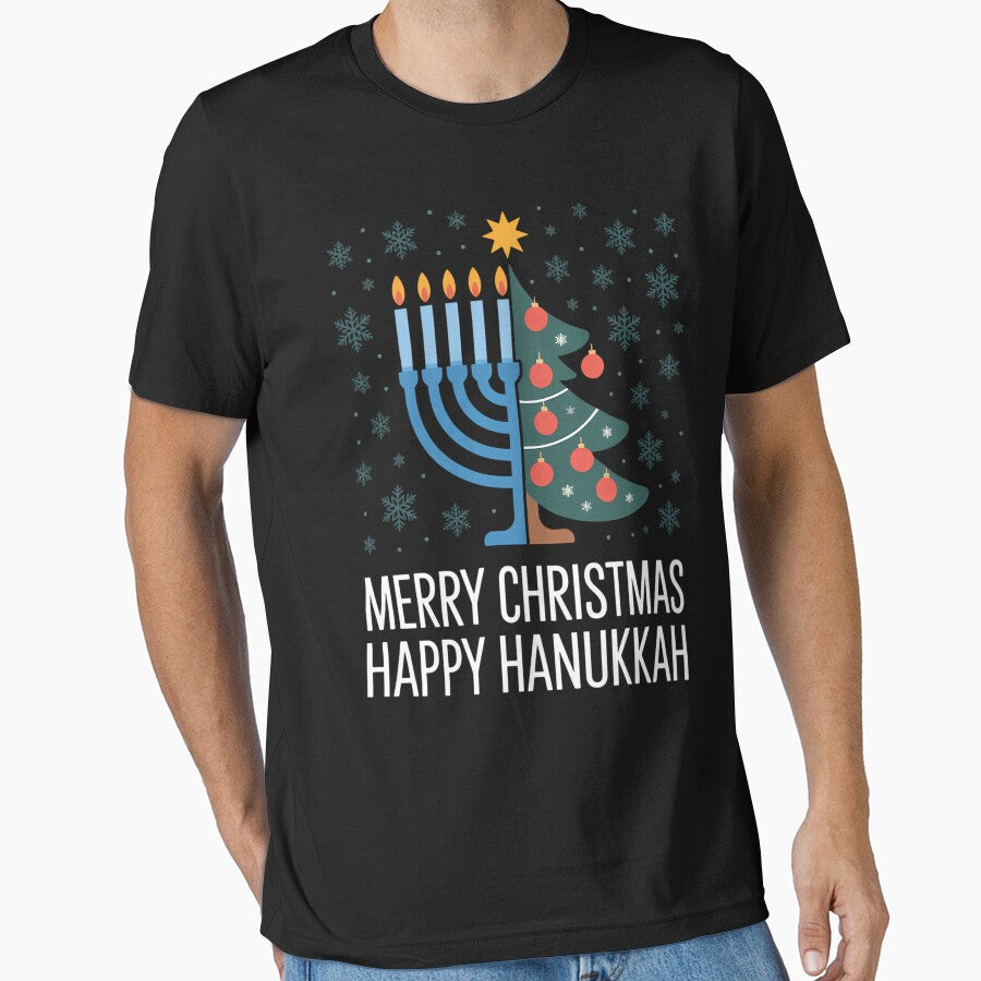 Merry Chrismukkah Happy Christmas Hanukkah by JulienAureo