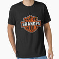 Cool Grandpa Club Vintage Funny Men Dad Grandpa Fathers Day by FernaRoje