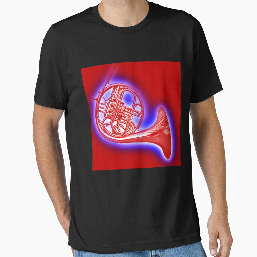 French Horn Premium Scoop T-Shirt by allysonhat