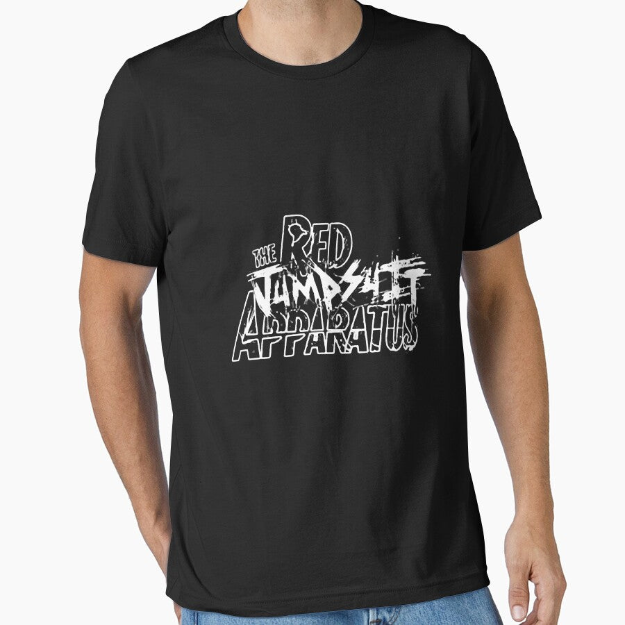 Mens Casual The Red Jumpsuit Apparatus Slim Muscle by LiviaSenatag