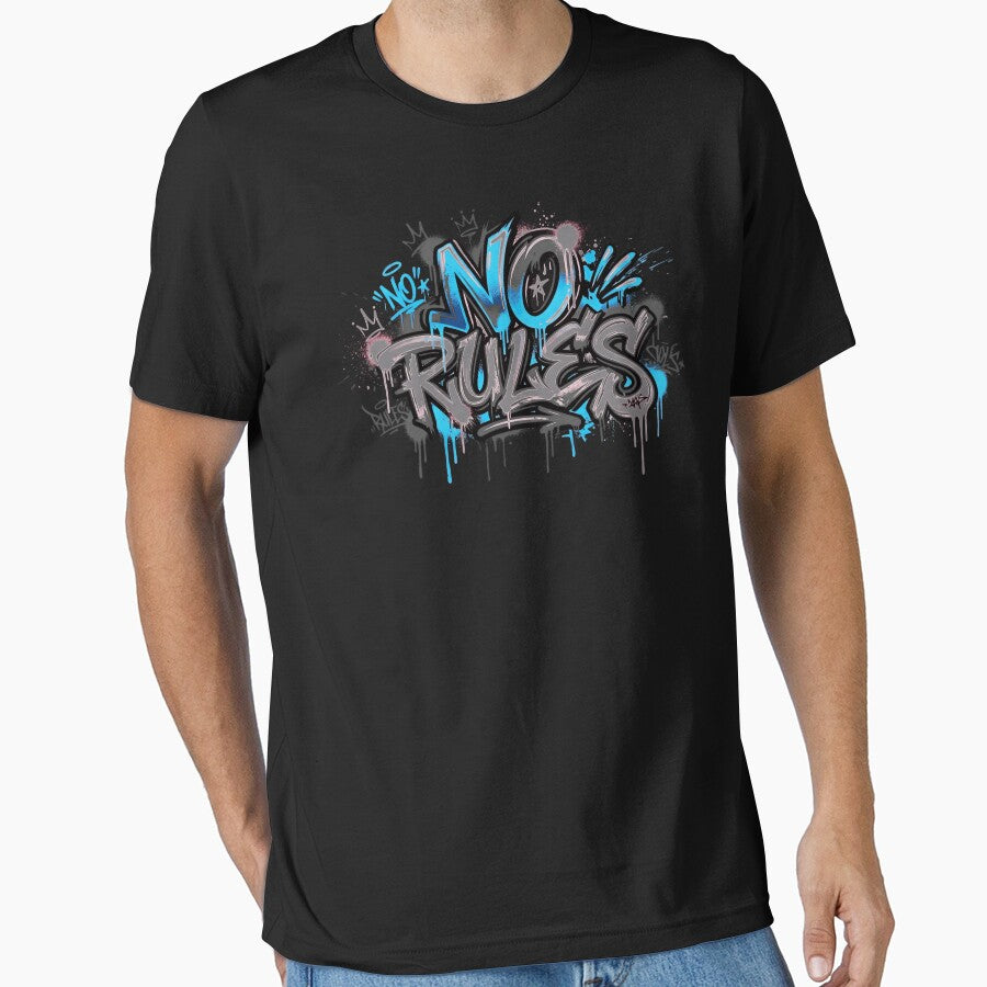 No Rules - Urban Chaos Graffiti by typoinspired