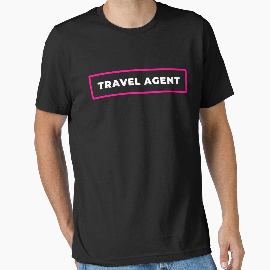 Travel agent red frame by SVPOD